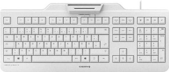 Cherry SECURE BOARD 1.0 Toetsenbord Kantoor USB QWERTZ Duits Grijs