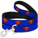 Buckle-Down Hond Leash, 6Ft. Long - 1.0 Inches wide - Regular, Blue/Red/Yellow