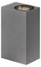 KUBI LED-applique murale, 2x5W, 3000K, 370lm, IP44, gris