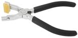 Perforateur de couture en acier inoxydable - Embout plat - Pince à main - Travail du cuir DIY - Perforation - Matériau durable