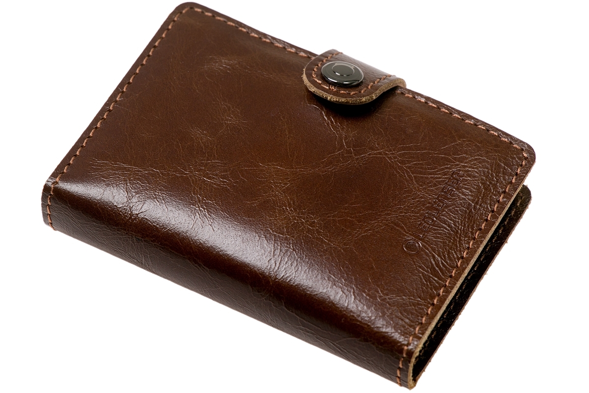Led Lenser Ledlenser Lite Wallet, Vintage Brown, portemonnee met led-zaklamp, 150 lumen