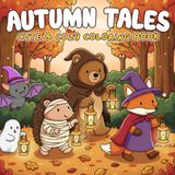 Autumn Tales Autumn Tales Coloring Book: Spooky Forest Festivities Coloring Pages featuring Cute Halloween Costumed Animals and Simple Festive Fall Sketches for All Ages