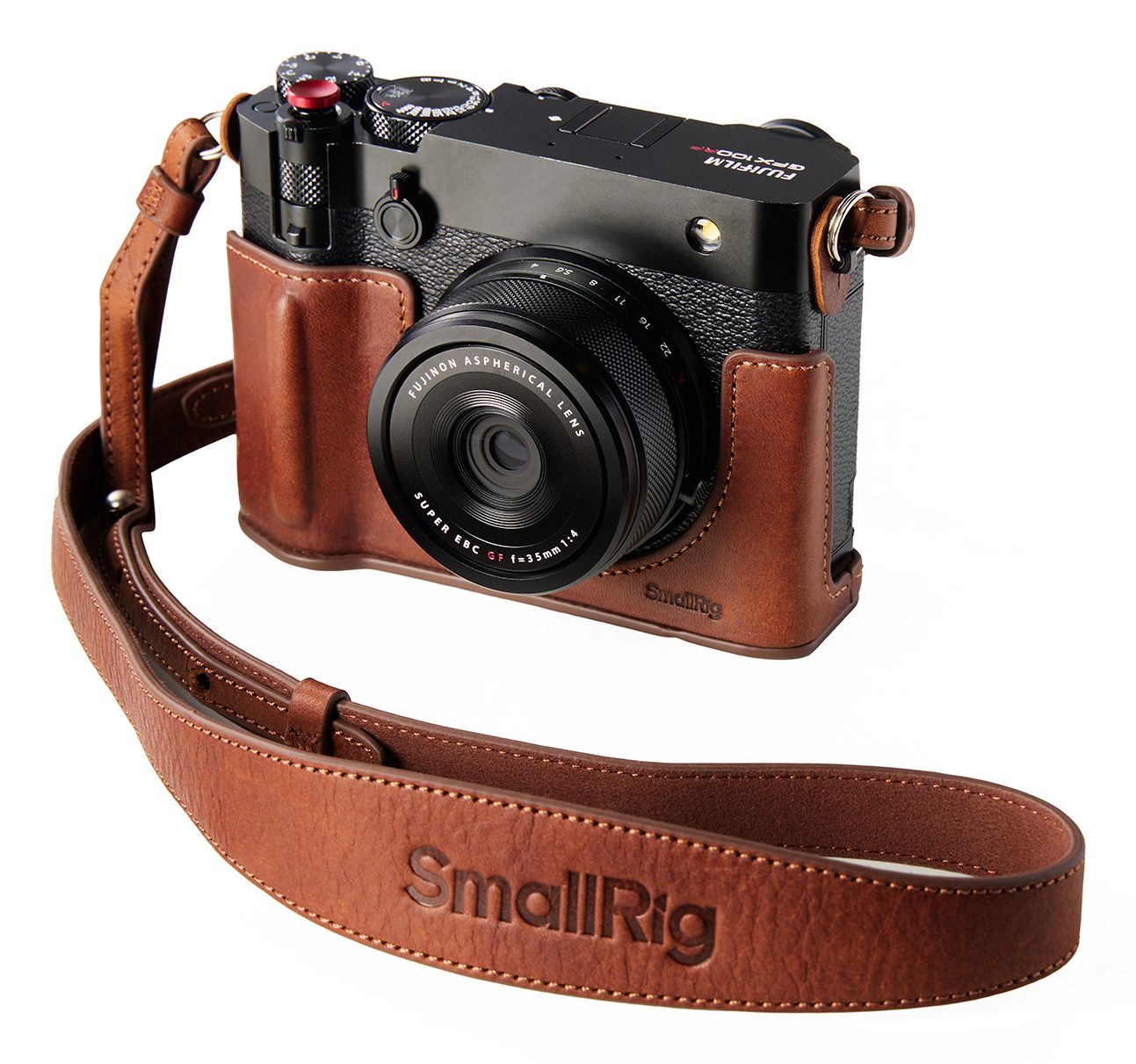 SmallRig 5268 Leather Case Kit for Fujifilm GFX100RF - Brown