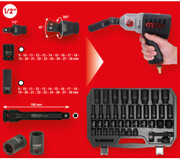 KS Tools Binnenzeskant Dopsleutelset 1/2 inch, 40 stuks