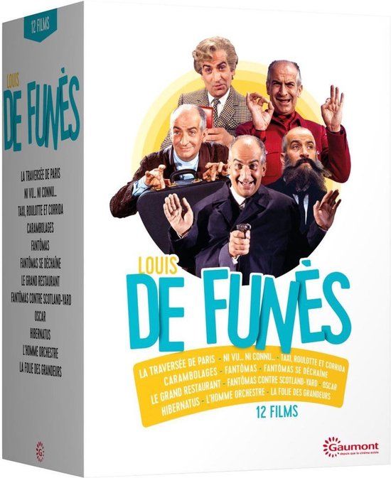 GAUMONT Louis De Funès: 12 Movie Box - DVD | 3607483230602