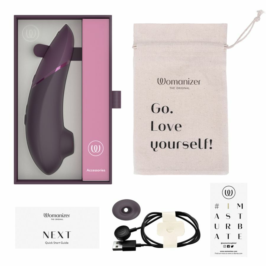 Womanizer Next Clitoral Stimulator - Purple