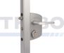 Locinox Serrure de portail industrielle en applique - Vert mousse / Vert clair (Ral 6005)
