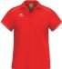 Erima Cmpt 3 Wings Polo Dames - Rood / Wit | Maat: 42