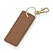Bag Base Sleutelhanger Bag Base Imitatieleer Polyurethaan Bruin Goudkleurig