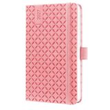 SIGEL Weekagenda Flair A6 2027 Rose Pink Hardcover