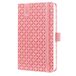 SIGEL Weekagenda Flair A6 2027 Rose Pink Hardcover