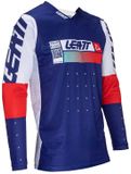 Leatt Moto 4.5 Lite Trui Met Lange Mouwen Blauw M Man