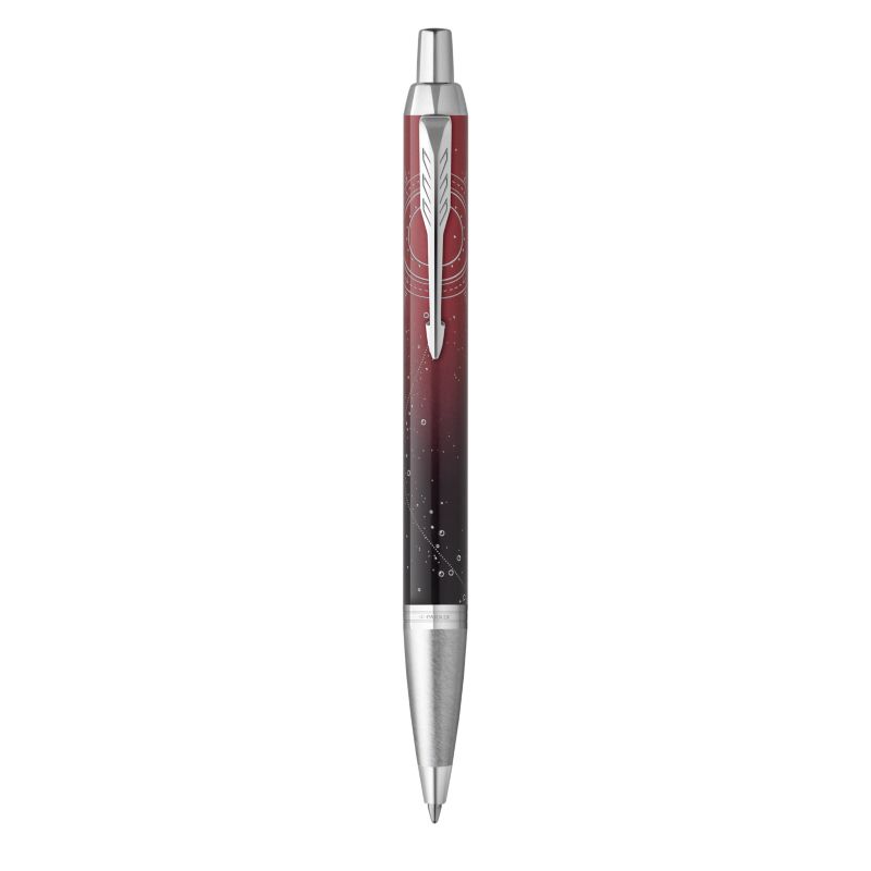 Parker IM SE Portal Ballpoint Pen - Red - Medium - Blue Ink
