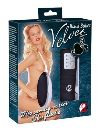 Vibratie-ei Velvet- 5626610000 Vibrator Velvet Black Bullet