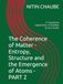 The Coherence of Matter - Entropy, Structure and the Emergence of Atoms - PART 2: A Tatvaverse Exploration of Stability Across Scales