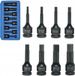 Adler Dopsleutelset 1/2 inch Imbus 8-delig Chroom-vanadiumstaal