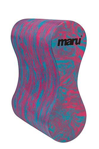 MARU Zwemmen Pull Booy Float, Volwassenen en Kinderen, Zwemhulpapparatuur voor Stength Training, Zwembad gebruik, biedt comfort en drijfvermogen (Roze/Blauw, Volwassene)