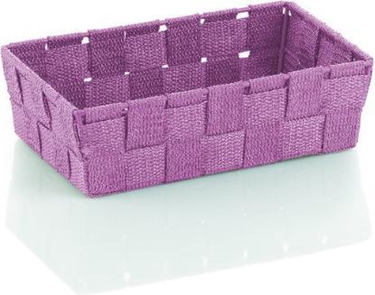 Kela opbergmand Alvaro 23 x 15 x 6 cm roze