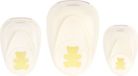Vaessen Creative Pons Set - Figuurpons - Beren - 3 st. - 1,2 tot 3,4 cm