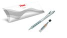 Pentel GraphGear PG1015-A, technisch vulpotlood voor metalen behuizing 0,5 mm + 1 x Hi-Polymer Super C505-HB etui met 12 vullingen, PG1015-A/C505-HB