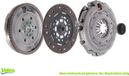 Valeo Koppeling set voor Citroën Berlingo/C4/Jumpy/Spacetourer 1.5-1.6 BlueHDi, bouwjaar 2014 en later. DMF