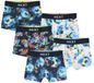 Next Jongens Set van 5 boxershorts navy / neonblauw / geel / oranje / pink / wolwit