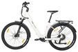 Vélo Z3 - Vélo électrique de ville - Moteur sans balai 250W - Batterie 48V 15Ah - Autonomie 60+ km - 25 km/h - Roues de 70 cm - Cadre en aluminium - Blanc