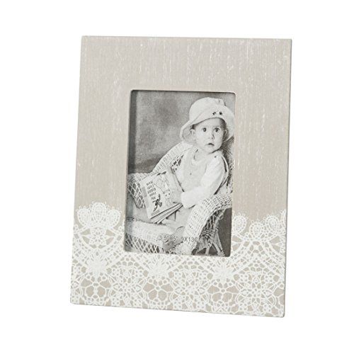 Eurofirany Fotolijst - MDF - beige - 16 x 20 x 2 cm - 2 stuks