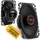 DS18 GEN-X4.6 4x6" 135 Watt 2-weg coaxiale luidsprekers 4-ohm