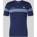 Sergio Tacchini Shirt 'Leone' navy / hemelsblauw / wit