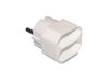 HEITECH GOOBAY Euro-dubbelstekker, wit