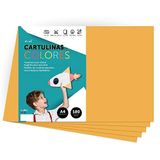Cartulina m-office Cartulina de Colores A4 180gr Amarillo Oro (50 hojas)