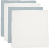 Jollein Hydrofiele Doek Small 70x70cm - 4 Stuks - Sea Green/Ivory