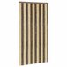 vidaXL Insecten Gordijn Chenille Donkerbruin en Beige 118 x 220 cm