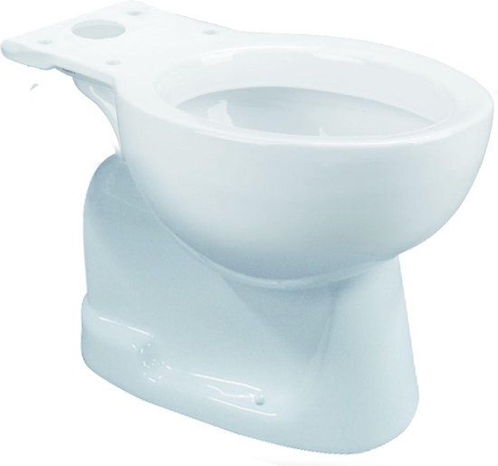 Go by Van Marcke ISIFIX Vrijstaande Toiletpot - Wit - Duoblok - Diepspoel - 64x36x39 cm