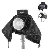 NEEWER Regenbescherming voor buiten, Q4 flitslicht, nylon cameralens, regenjas met kijkvenster, mouwen, klittenbandsluitingen, koordsluitingen, alleen compatibel met NEEWER Q4 stroboscoop Blitz, CQP1