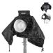 NEEWER Regenbescherming voor buiten, Q4 flitslicht, nylon cameralens, regenjas met kijkvenster, mouwen, klittenbandsluitingen, koordsluitingen, alleen compatibel met NEEWER Q4 stroboscoop Blitz, CQP1