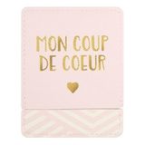 Draeger Paris | My Heartbeat Kreeg Spiegel met roze kast | Vierkante make-upspiegel om overal mee naartoe te nemen | Perfect thuis en op reis | 9 x 7 cm | gepersonaliseerde verjaardagscadeau, feest