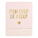 Draeger Paris | My Heartbeat Kreeg Spiegel met roze kast | Vierkante make-upspiegel om overal mee naartoe te nemen | Perfect thuis en op reis | 9 x 7 cm | gepersonaliseerde verjaardagscadeau, feest