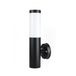 SU-MA Lampe d'extérieur pour jardin, 1x E27, noir, IP44, SU-MA Inox ST 025 BL