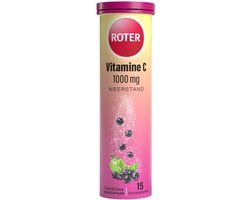 Roter Vitamine C 1000 mg bruis - Zwarte bes-appelsmaak - 15 bruistabletten
