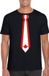 Bellatio Decorations Shoppartners Bv Zwart t-shirt met Canadeese vlag stropdas heren - Canada supporter XL