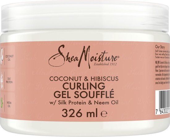 Shea Moisture Coconut & Hibiscus Curling Gel Soufflé