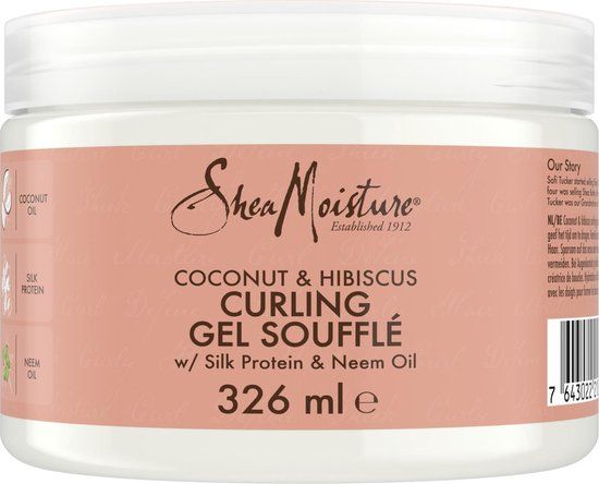 Shea Moisture Coconut & Hibiscus Curling Gel Soufflé - 326 ml