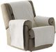 Eysa Zoco niet-elastische banksprei 1 fauteuil kleur 01-ecru, chenille, 29 x 4 x 37 cm