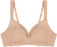 Triumph Modern Lace + cotton N damesbeha (1 stuk), neutraal beige, 100E