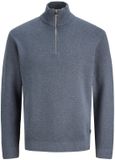 Jack & Jones Heren trui met ronde hals en lange mouwen - Blauw - S