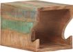 vidaXL Wandfietsenrek 35x25x25 cm massief gerecycled hout
