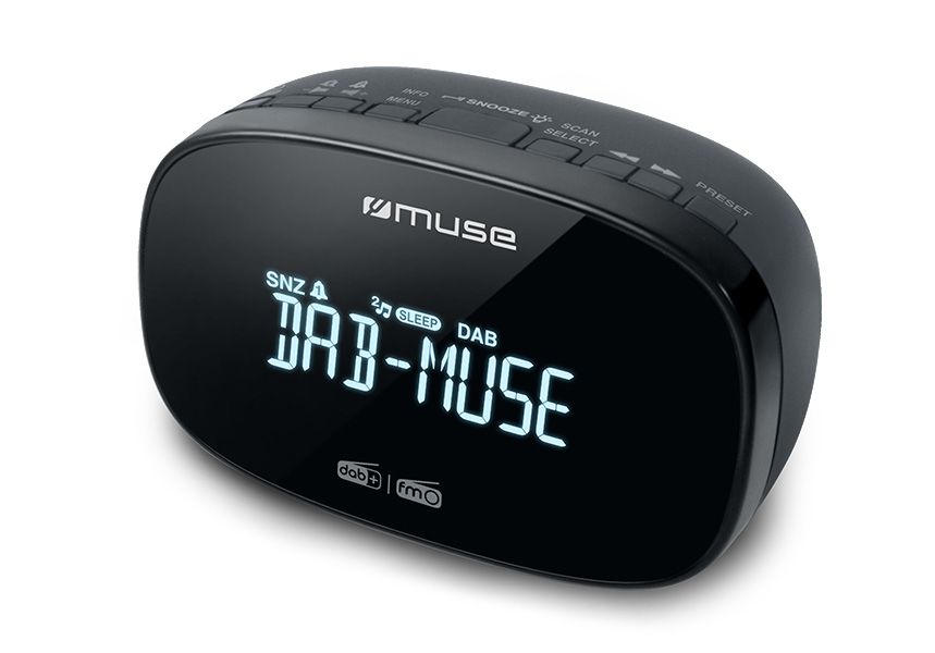 Muse Electronics Muse M-150 CDB - Klokradio - DAB+ - Zwart