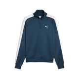 PUMA T7 Always On trainingsjack met kwartrits voor heren S, Midnight Petrol Blue